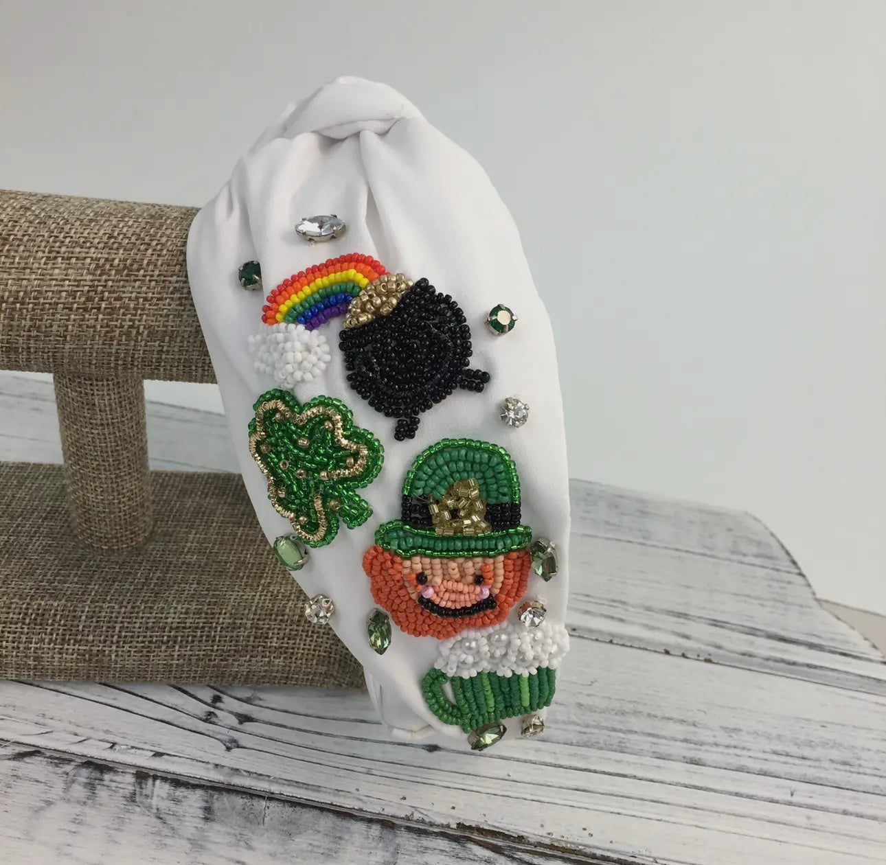 St. Patrick's Themed Knot Headband