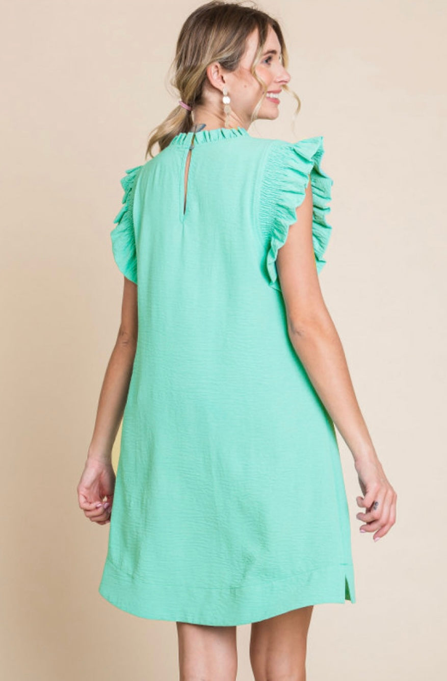 Mint Green Dress