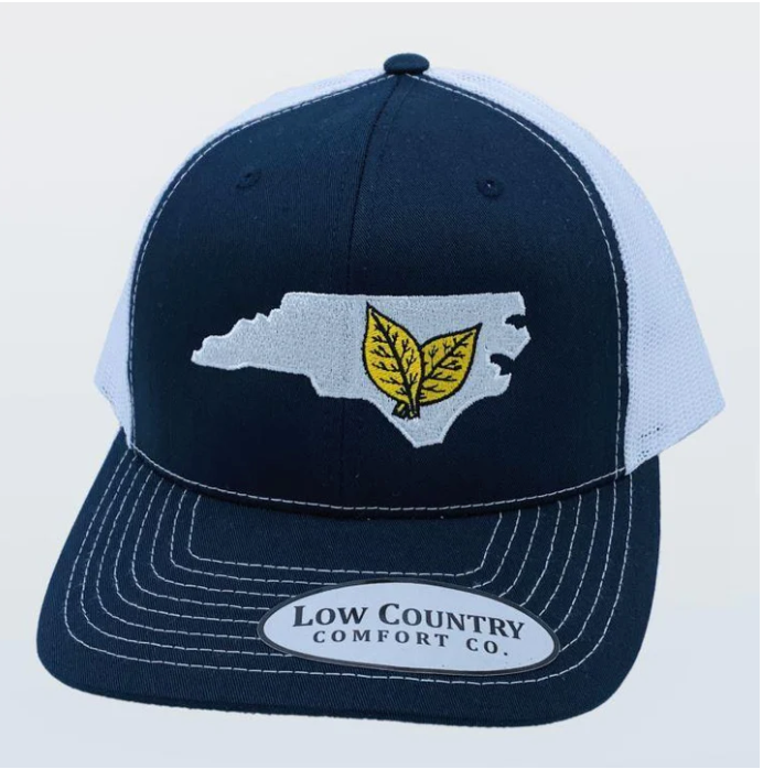 North Carolina Tobacco Navy/White Hat