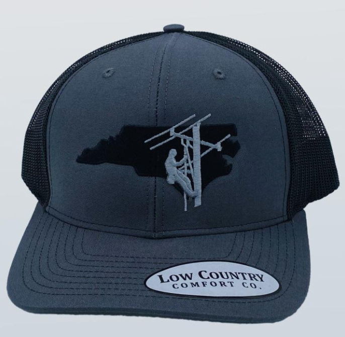 North Carolina Lineman Charcoal/Black Hat