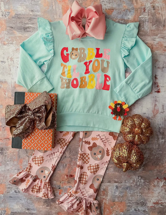 Gobble till you wobble Legging Set