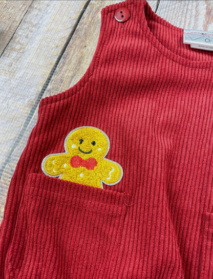 Gingerbread & Bows Onesie