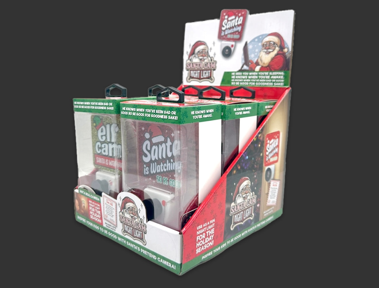 Christmas Santa cam nightlight AC wall