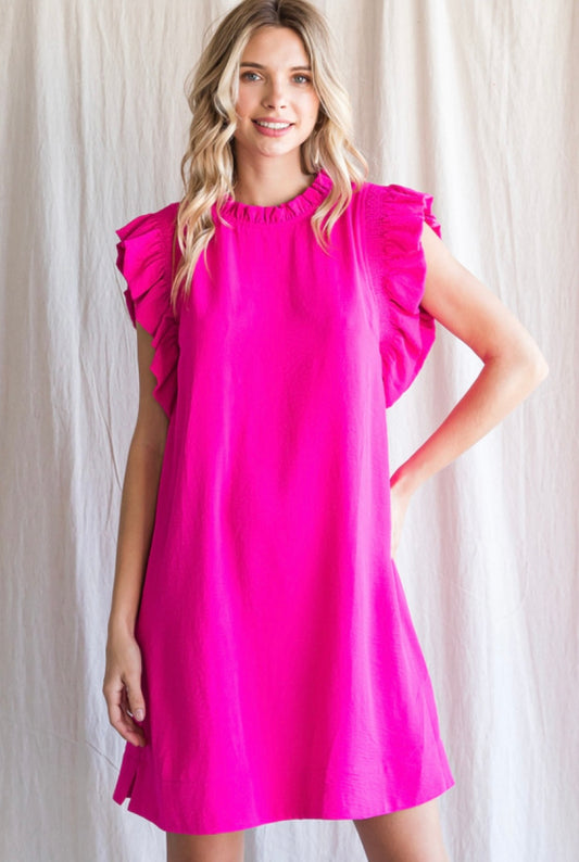 Hot Pink Dress