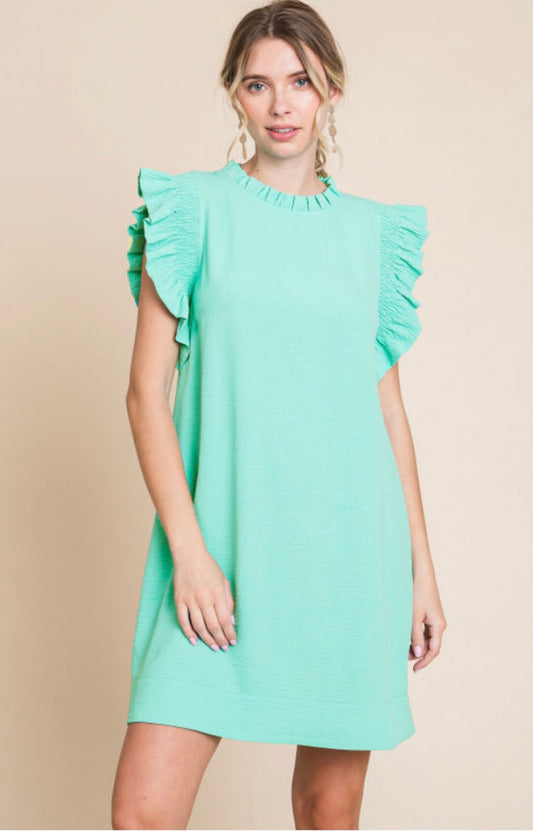 Mint Green Dress