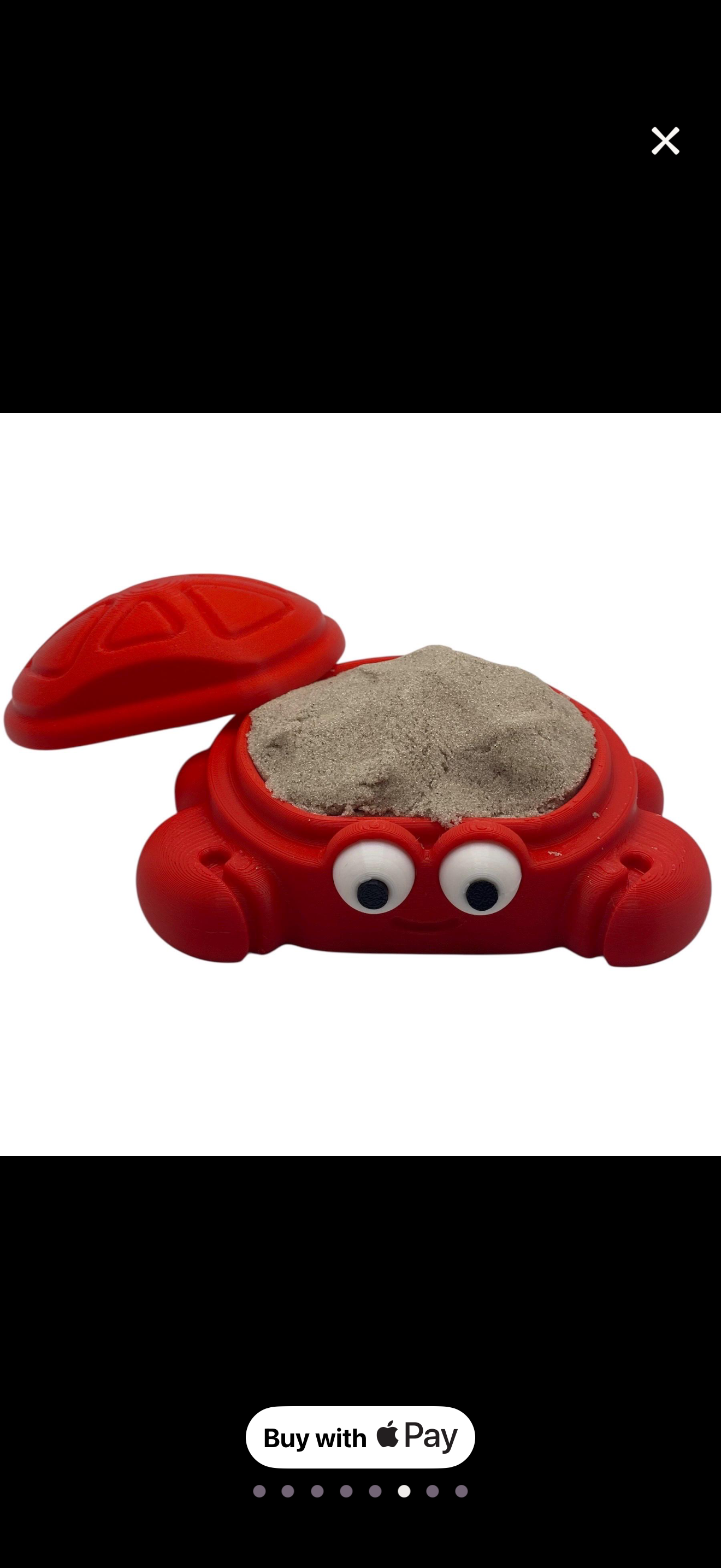 Crab Tabletop Sandbox
