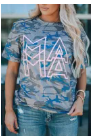 MAMA Graphic Modern Camo Tee
