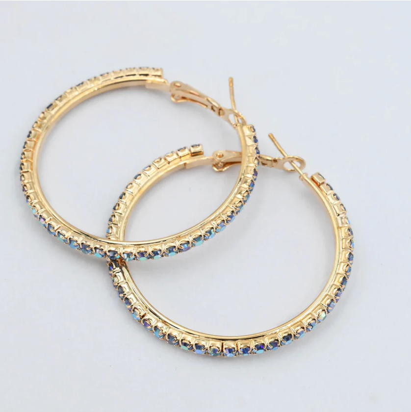 Mariah Mermaid Hoop Earrings