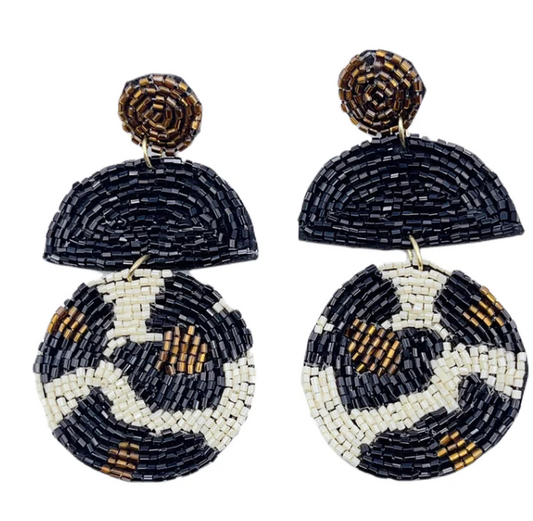 Wild Print Earrings